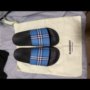 Burberry slides